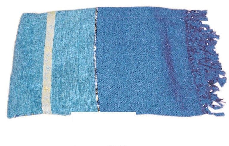 Ριχτάρι Βαμβακερό 150x200cm Etoile SAGE BLUE2